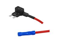 DC power splitter with fuses (MINI knife)