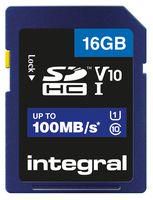 16GB SDHC V10 100MB C10 UHS-I U1