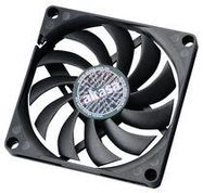 FAN, SLIM PWM BLACK, 80X80X10.8MM