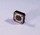 Microswitch; OFF-(ON) nonfixed; 4pins; 0.05A/24VDC SPST-NO; 12x12mm, THT