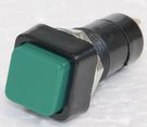 Switch:push-button; OFF-(ON) nonfixed, 2pins 3A/125VAC M12, green button
