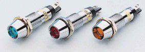 Signalinė lemputė 230V Ø8mm įgilintas korpusas, geltona NEOK/8Y 5410329321567