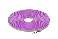 LED juosta NEON FLEX 12Vdc, 7.2W/m, karpoma 1cm, Violetinė, 6x12mm, 5m ritė, IP67