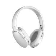 Wireless Bluetooth 5.3 Over-Ear Headphones Encok D02 Pro with Microphone, White