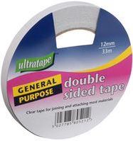 CLR D/S TAPE 12MM X 33M