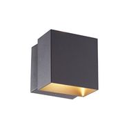 Outdoor wall mounted luminaire FALENA-1, 6W, 220lm, 4000K, IP54, dark grey, ORO