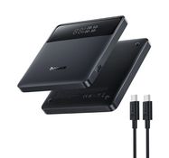 LiPo išorinis akumuliatorius (Powerbank) 20000mAh 100W 2xUSB + 2xUSB C Blade H1, juodas BASEUS
