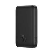 LiPo Powerbank 6000mAh 20W wireless charging 15W USB-C Magsafe compatible Mini Air black BASEUS