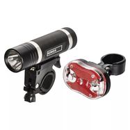 LED Bicycle Front Light 150lm and Back Light, 5× AAA, EMOS