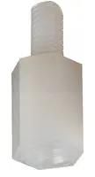 HEX THREADED SPACER, NYLON66, NATURAL