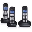 PDX-1130 DECT telephone with 3 handsets black
