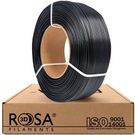 3D plastikas PET-G juodas 1.75mm 1kg refill pakuotė Rosa3D