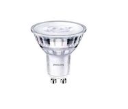 Lemputė LED GU10 230V 3.8W 345lm šiltai balta, su lęšiu, pritemdoma, WarmGlow, PHILIPS