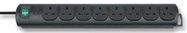 POWER OUTLET STRIP, 8 OUTLET, 2M, 230V