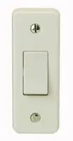 10A 2W 1G ARCHITRAVE SWITCH WH