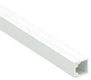 TRUNKING, 25MMX16MMX3M, PVC-U, WHITE