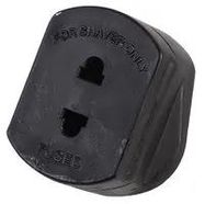 SHAVER ADAPTOR, BLACK