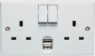 2G SW SOCKET + 2.1A USB PORT