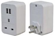 TRAVEL ADAPTOR US WITH TWIN USB
