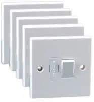 CONNECTION UNIT FUSED, SWITCHED 5-PK