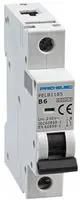 CIRCUIT BREAKER, 1P, 6A, 415V, DIN RAIL