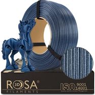 Филамент PLA Galaxy Navy Blue 1,75 мм 1 кг пополнение Rosa3D