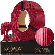 Филамент PLA Galaxy Red Wine 1,75 мм 1 кг пополнение Rosa3D