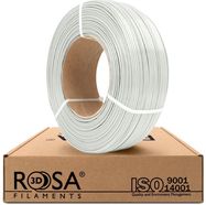 3D plastikas PLA šviesiai pilka 1.75mm 1kg refill pakuotė Rosa3D