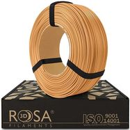 3D plastikas PLA ruda šviesiai 1.75mm 1kg refill pakuotė Rosa3D