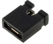 Jumper;pin strips;open;2.54mm;black