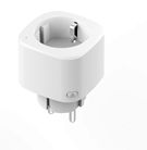 Smart socket Wi-Fi, 3680W, IP20, with schedule mode, white, WOOX