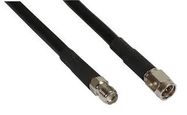 RF COAX CBL, SMA PLUG-JACK, 50 OHM, 3M