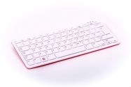 Klaviatūra skirta Raspberry kompiuteriams, oficiali Raspberry, balta/raudona su USB šakotuvu