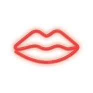 Неоновая светодиодная подсветка LIPS красная летучая мышь + USB FLNEO8 Forever Light