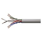 Cable UTP CAT6 4x2x0.55mm, solid copper, PVC Eca