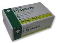 ASSORTED FABRIC PLASTERS 100PK