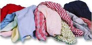 COLOURED RAGS - WIPES 1KG POLYPACK