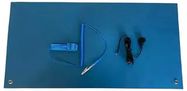 ESD MAT, LIGHT BLUE, RUBBER, 609.6MM
