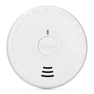 Smoke detector with hush button 2 pack White