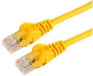PATCH LEAD CAT 5E SNAGLESS YELLOW 1M