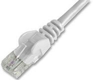 PATCH LEAD CAT 5E SNAGLESS WHITE 1M