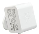 Maitinimo šaltinis, USB-C, 5.1 V, 5 A, baltas, EU kištukas, skirtas Raspberry Pi 5