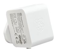 Power Supply, USB-C, 5.1 V, 5 A, White, EU Plug