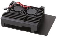 ACTIVE HEATSINK CASE, PI4, BLACK