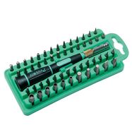 Atsuktuvo su keičiamais antgaliais rinkinys (58 dalys) skirtas išmaniųjų telefonų, kompiuterių, elektroninių prietaisų remontui, SD-9828 Pro'sKit