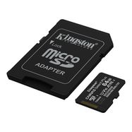 Карта памяти micro SD 64GB Class 10 UHS-I U1 A1 V10 с адаптером SD, CANVAS Select Plus