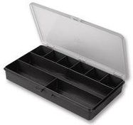 STORAGE BOX, 41MM X 271MM X 173MM, 9COMP