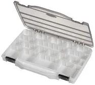 STORAGE BOX, 4-16 ADJ COMPART, GREY/IVRY
