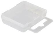 STORAGE BOX, 1 COMPARTMENT, TRANSPARENT
