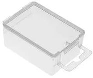 STORAGE BOX, 1 COMPARTMENT, TRANSPARENT